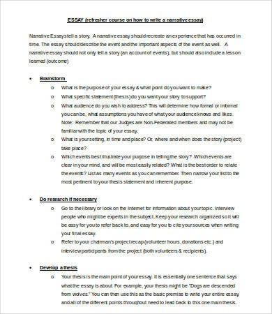 7 Interview Essay Templates PDF DOC