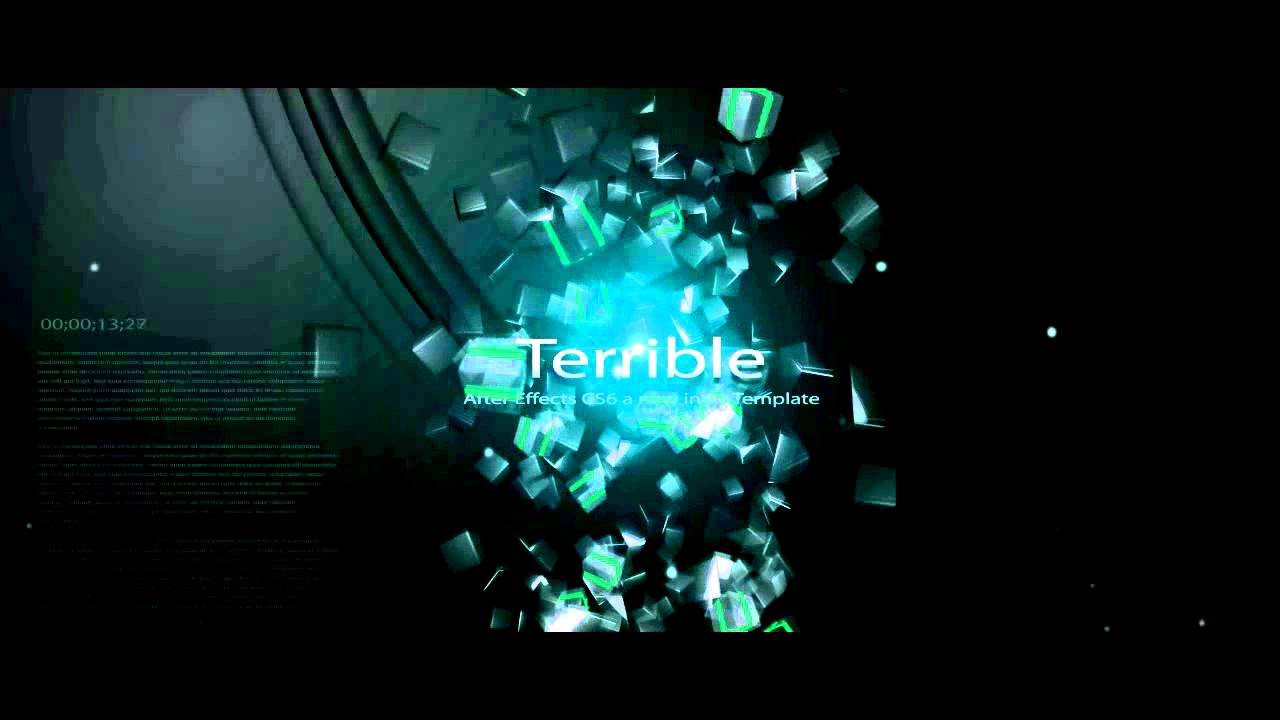 Free Intro Template Adobe After Effects CS6 Amazing