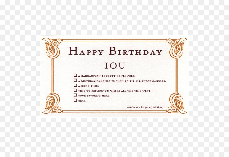 Wedding invitation Greeting & Note Cards Birthday Gift IOU