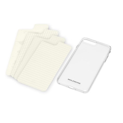 Clear Case with Paper Templates iPhone 6 6S 7 Moleskine