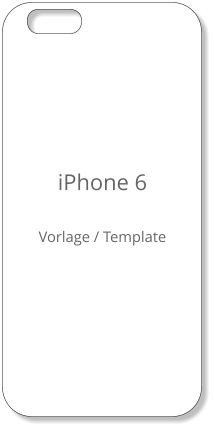 iPhone 6 Case Template Printable General