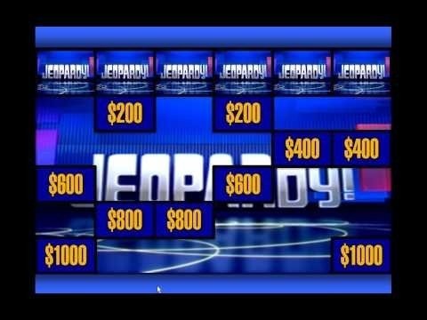 Free Jeopardy Powerpoint Template With Soundfor 2018