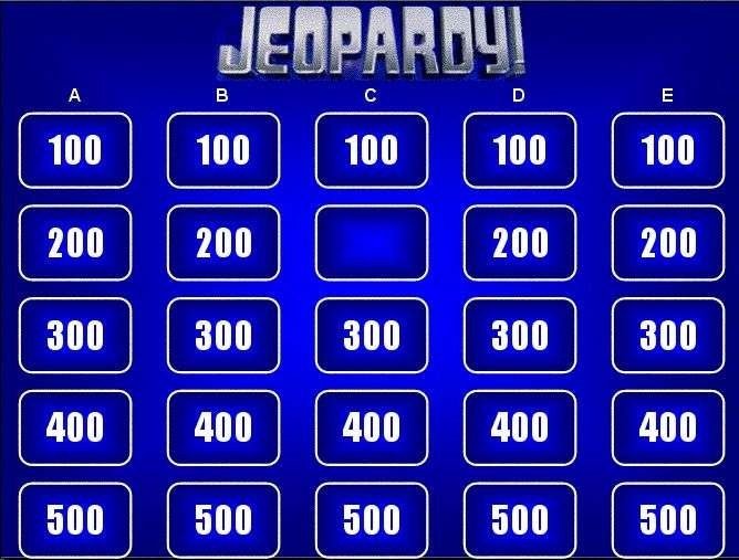 Jeopardy Powerpoint Game Template Rebocfo