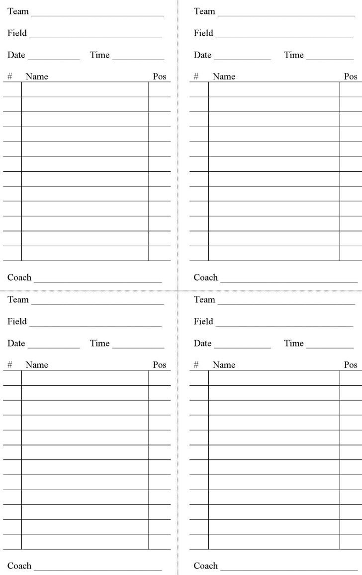 30-kickball-roster-template-simple-template-design
