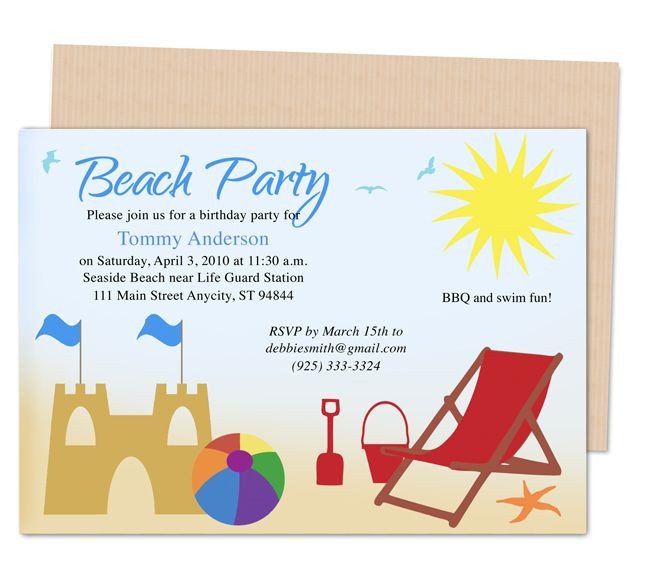 23 best Kids Birthday Party Invitation Templates images on