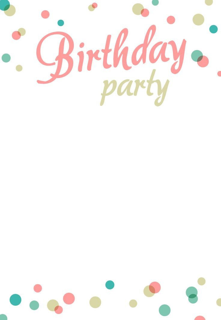 Best 25 Birthday invitation templates ideas on Pinterest