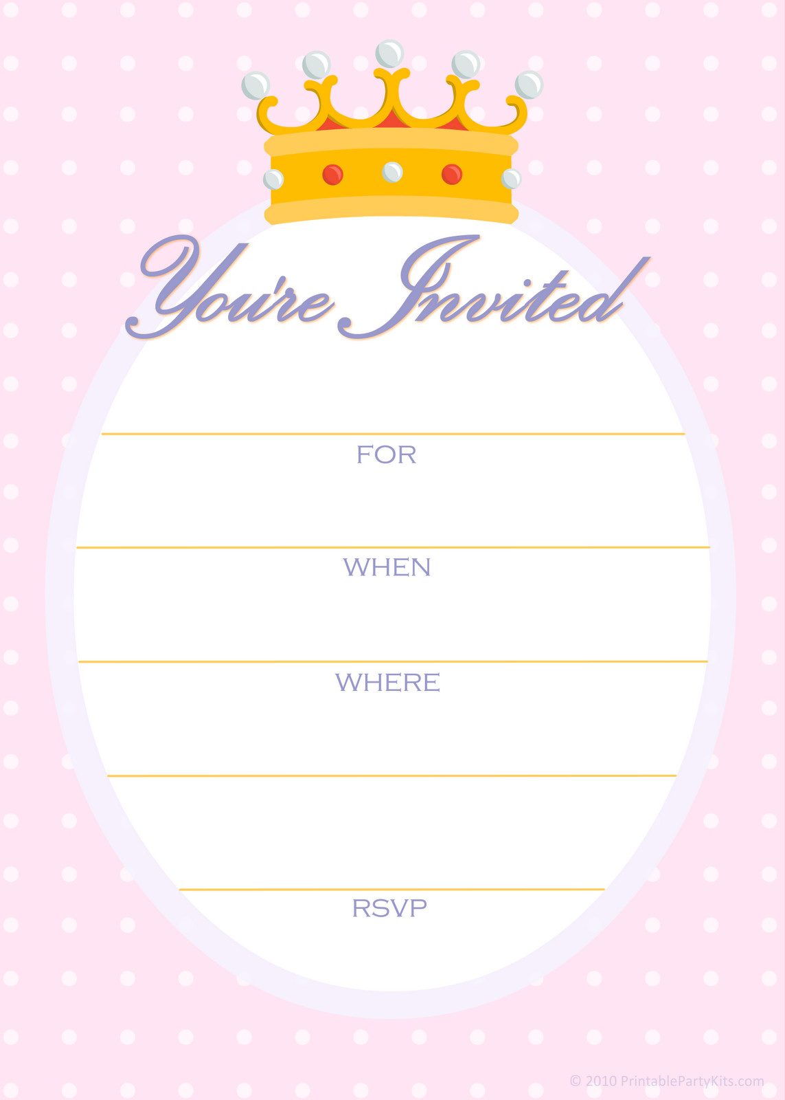 Free Printable Party Invitations Free Invitations for a