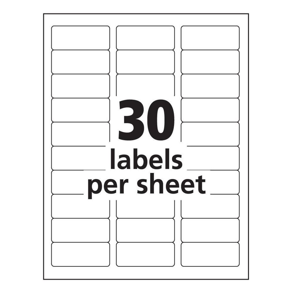 Avery 8160 Label Template Word Templates Data