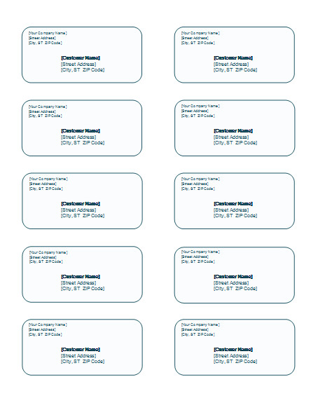 30 Label Template In Word Simple Template Design