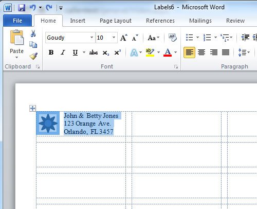 How to Create a Microsoft Word Label Template Label