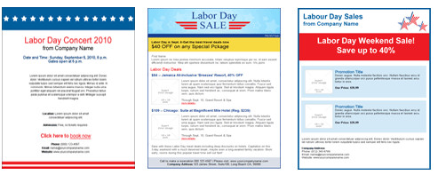 New Labor Day Email Templates