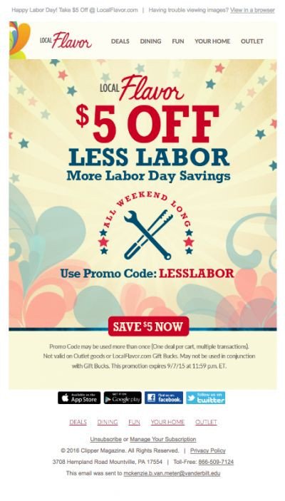 Top 5 Labor Day Email Templates to Flatter Your Subscribers