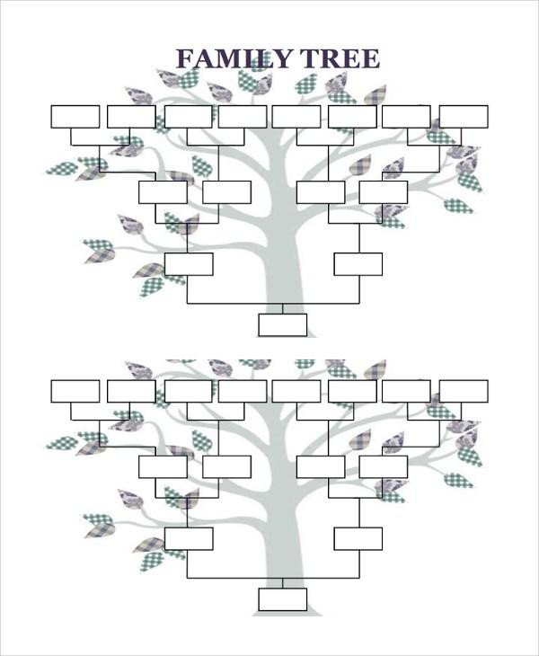 15 Simple Family Tree Templates Free Download