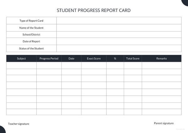17 Report Card Templates Free Sample Example Format