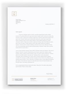 Lawyer & Law Firm Business Card & Letterhead Template