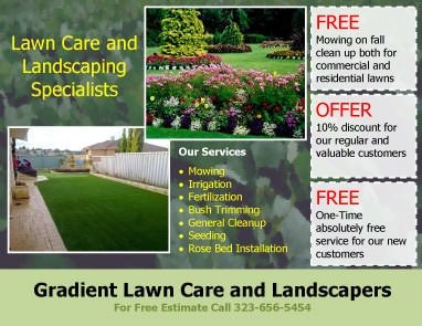 15 Lawn Care Flyers [Free Examples Advertising Ideas