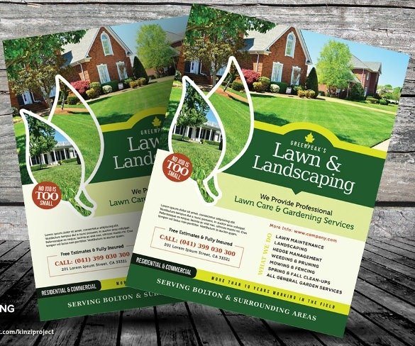 Lawn Care Flyers Templates Free icebergcoworking