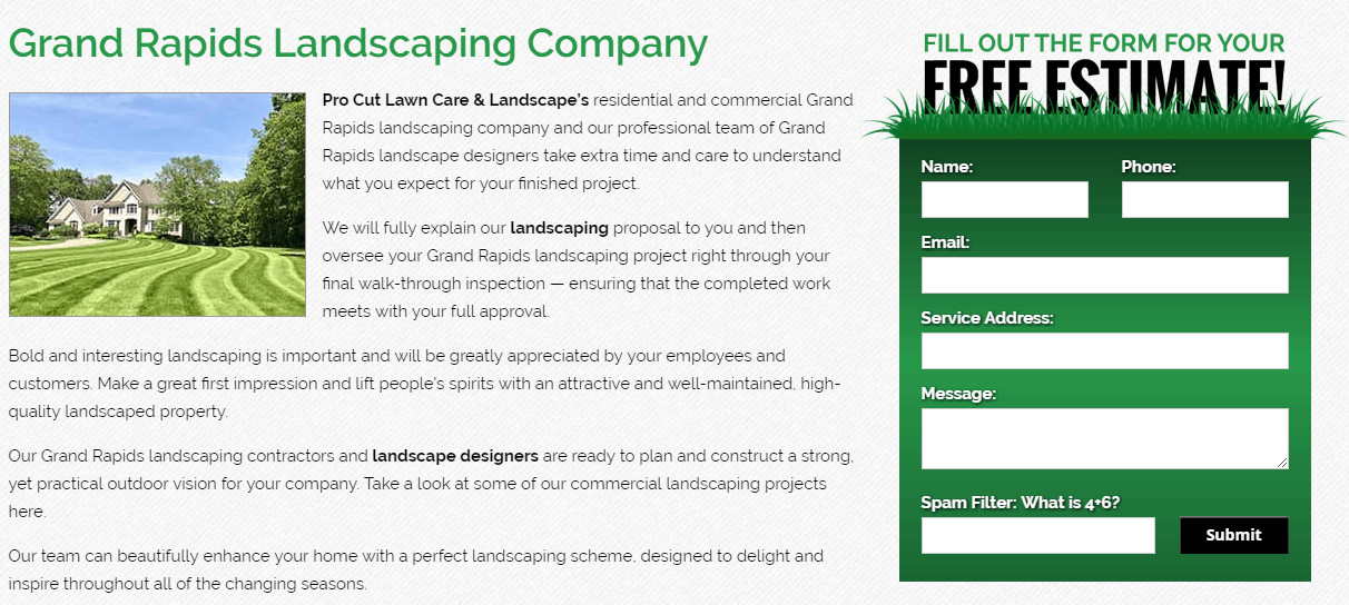 9 Best Lawn Care Website Designs for 2018