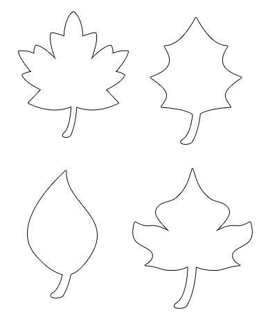 Pumpkins Leaf template and Patterns on Pinterest