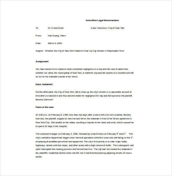 Memo Template – 17 Free Word PDF Documents Download