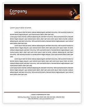Legal Letterhead Template Layout for Microsoft Word