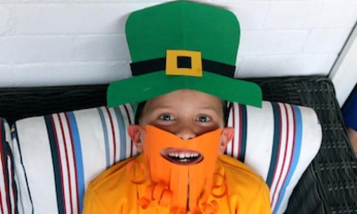 Make a leprechaun dress up Kidspot