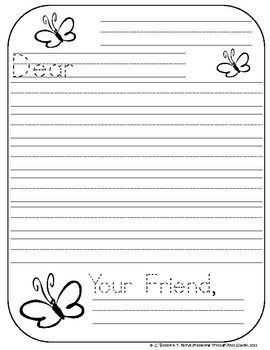 Friendly Letter Writing for the Primary Classroom