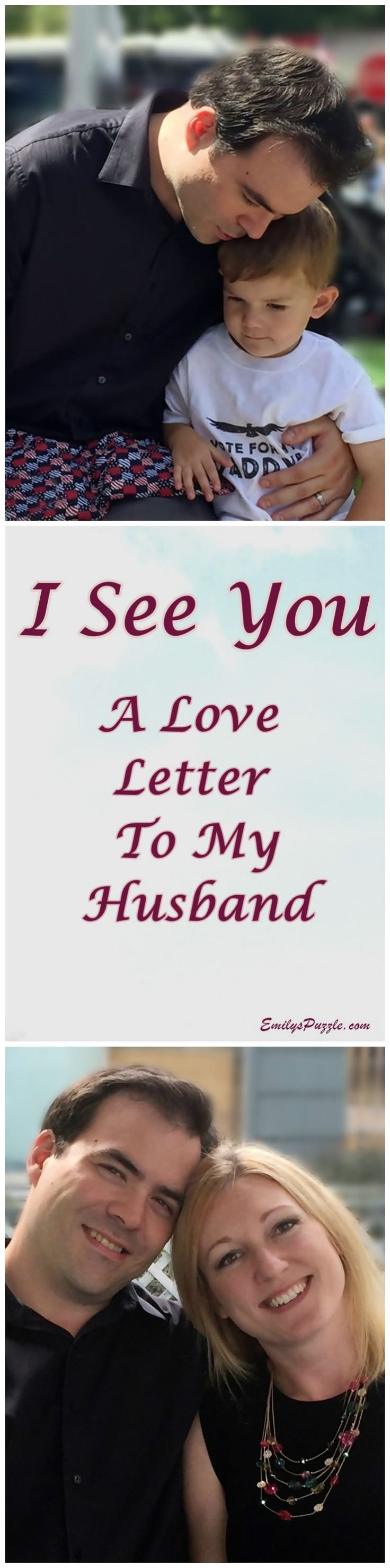 I See You A Love Letter To My Husband