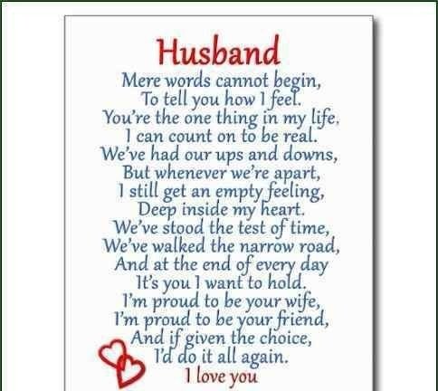 Love Letter To My Husband
