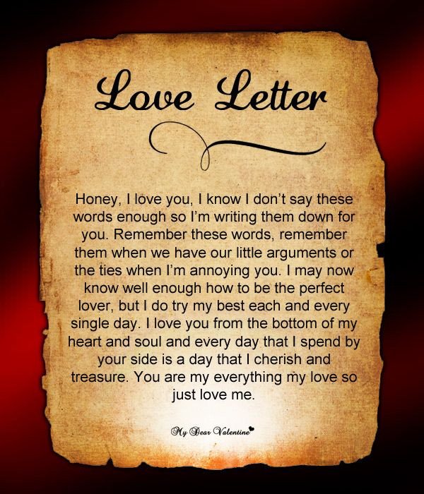 Send this letter to your boyfriend