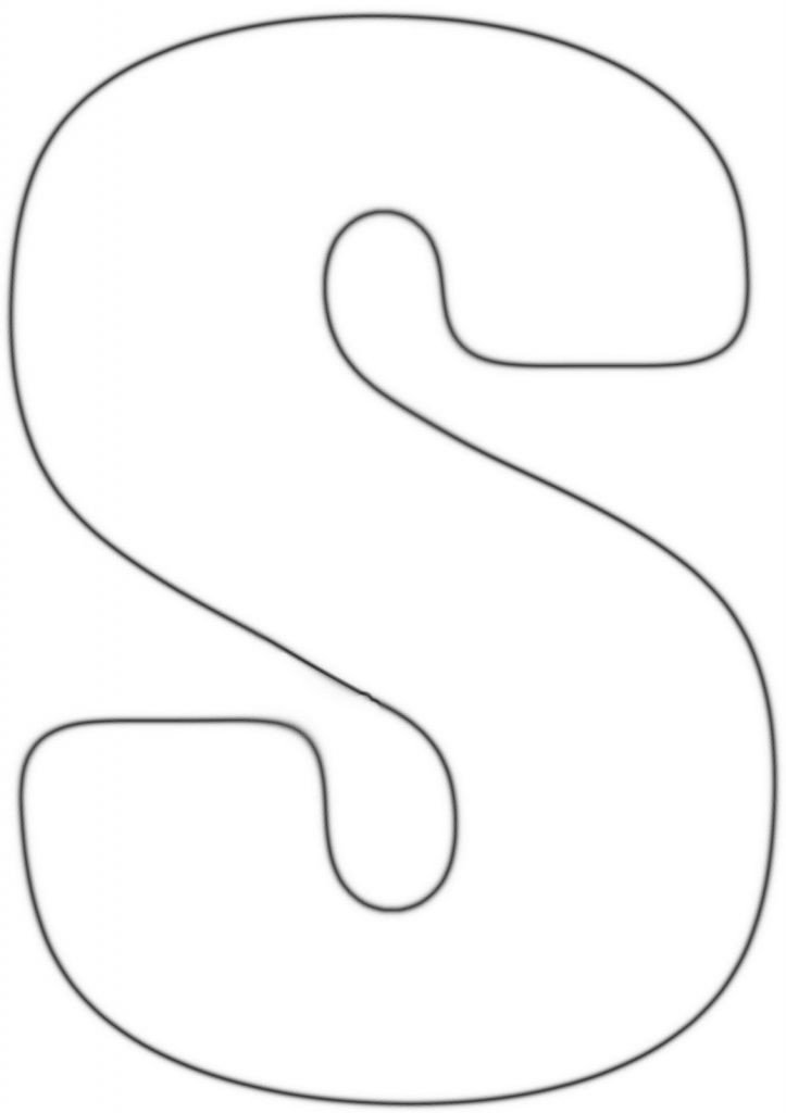 Image result for letter s stencils print free