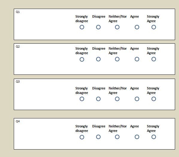 30 Free Likert Scale Templates & Examples Free Template