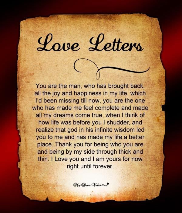 25 best ideas about Romantic letters for him on Pinterest