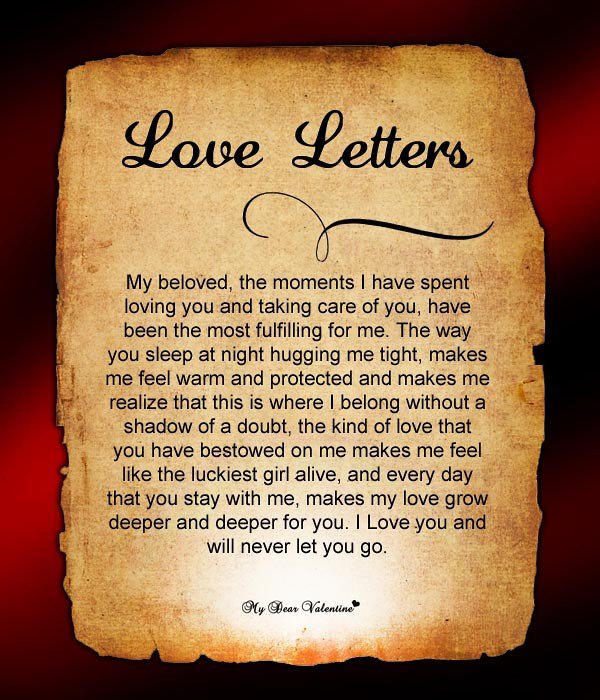 Love Letters For Him Love Letters For Him