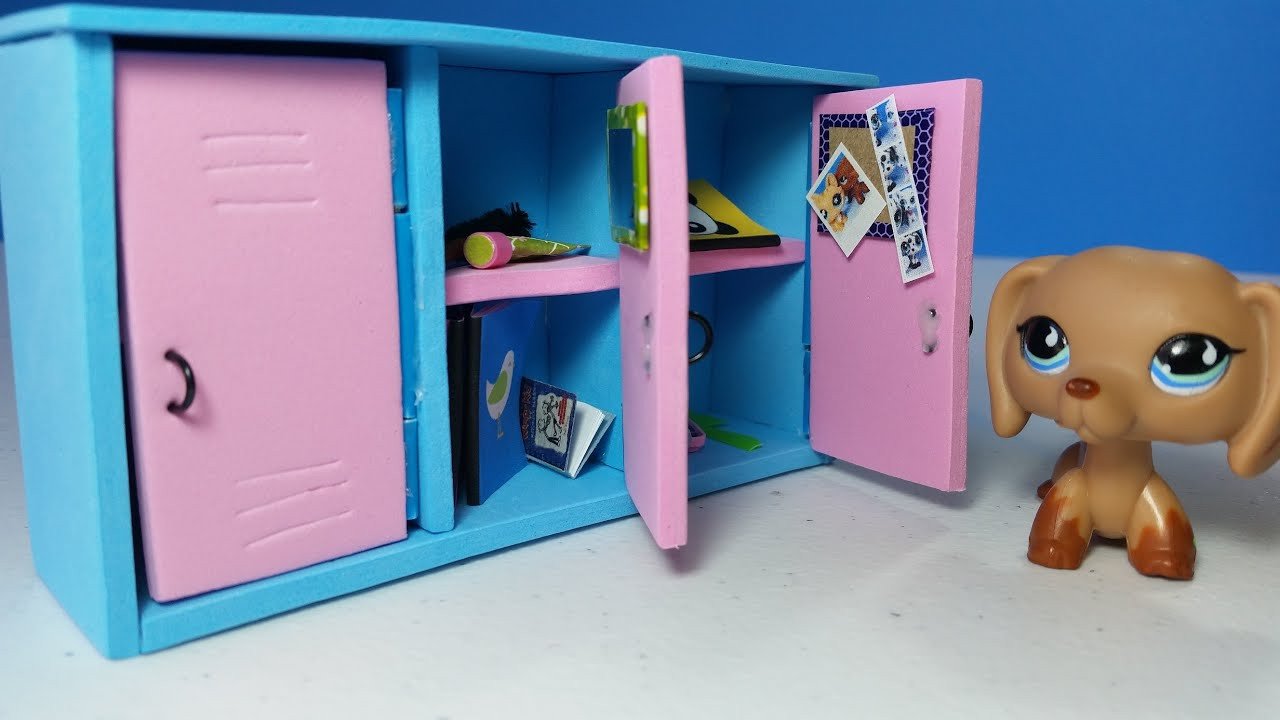 DIY Doll Lockers for LPS or MLP