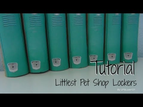 Tutorial Littlest Pet Shop Lockers