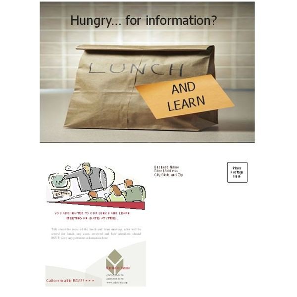 Free Business Lunch and Learn Invitation Forms Options