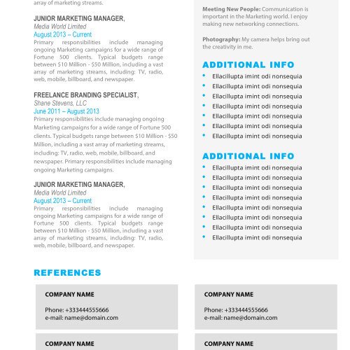 Resume Templates for Mac Word & Apple Pages Instant
