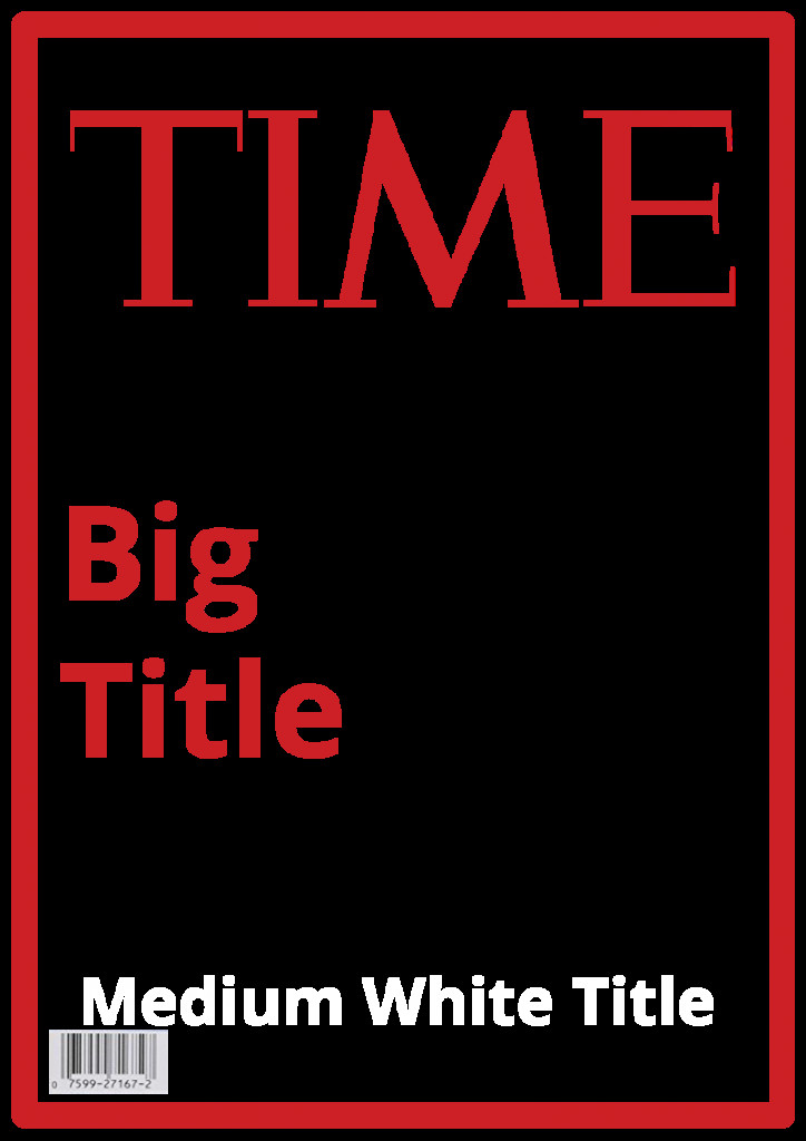 Time Magazine Template – Steven Katz