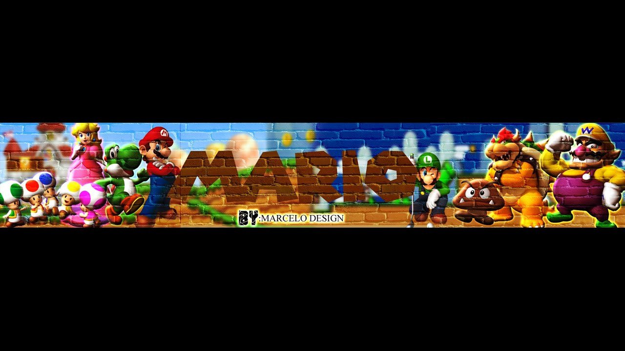 3 Basic Banner Mario