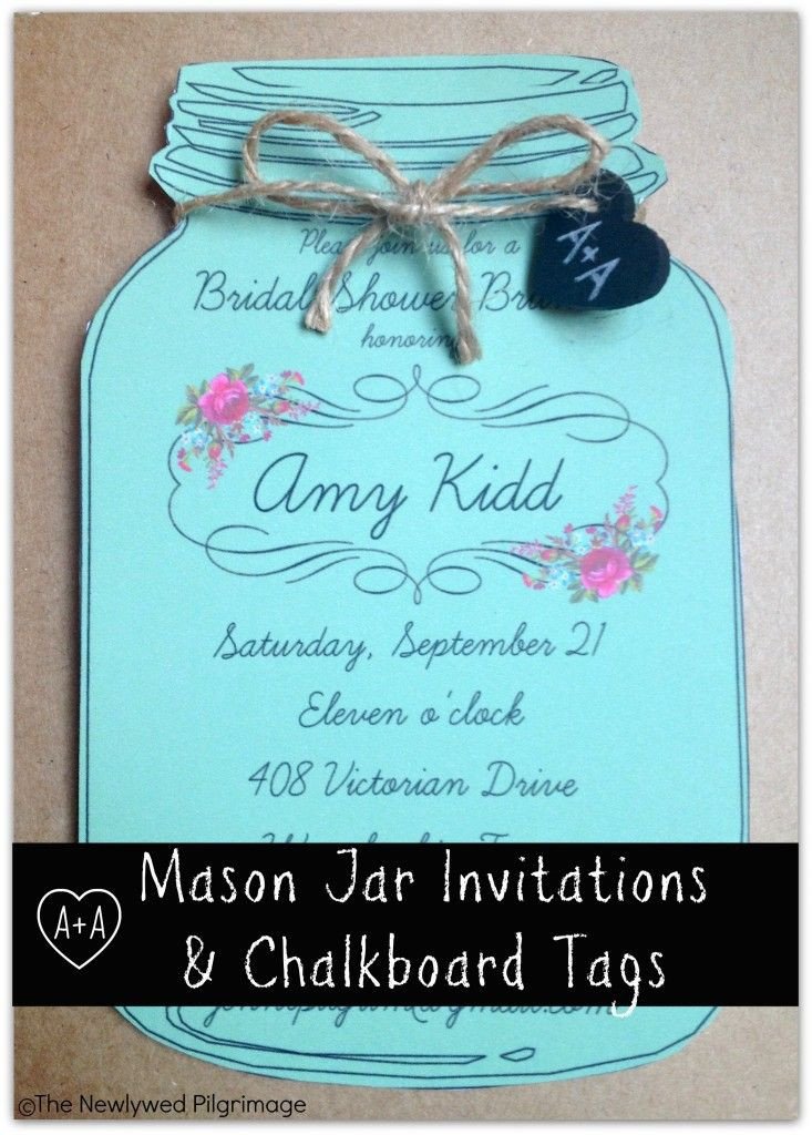 Mason Jar Invitations on Pinterest