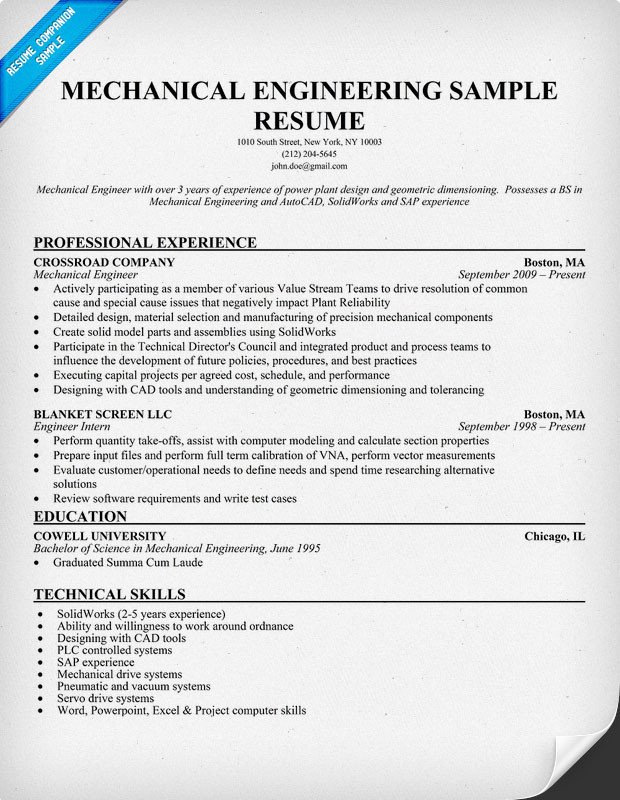 Resume Format February 2016