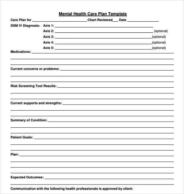 Sample Health Plan Template 10 Free Documents in PDF Word