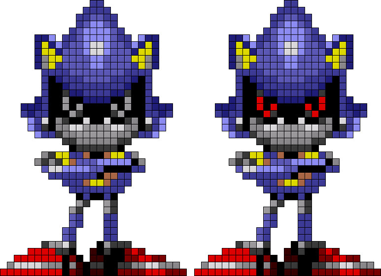 Tetris Metal Sonic Sprite by mike1967 now on DeviantArt