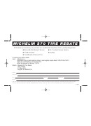 Michelin Rebate Discount Tire Direct printable pdf
