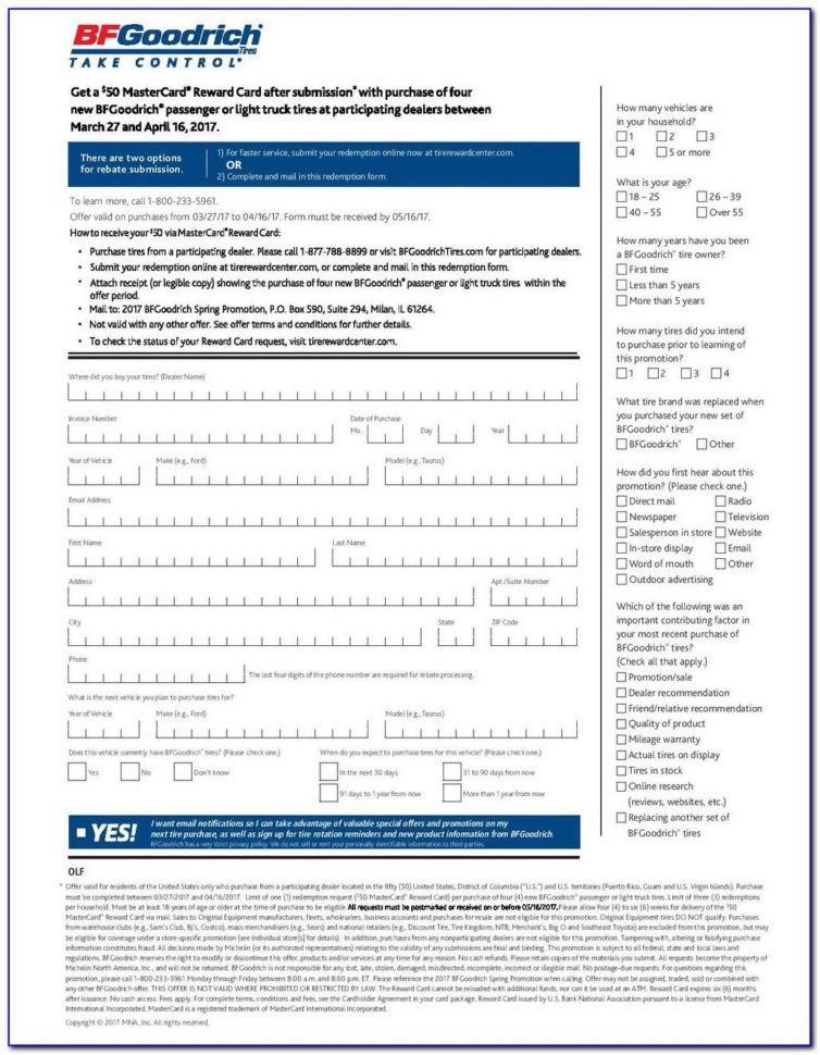 Michelin Rebate Form Pdf Pdf For michelin rebate form pdf