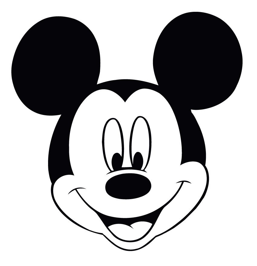 Free Mickey Mouse Face Template Download Free Clip Art