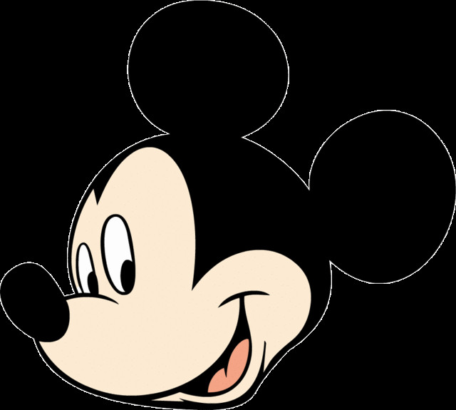 Mickey Mouse Face Cliparts