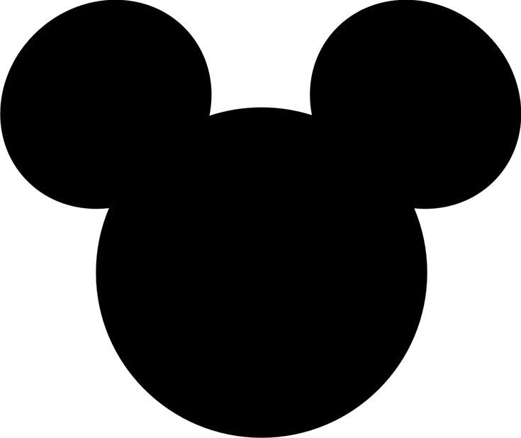mickey mouse large printable cutouts