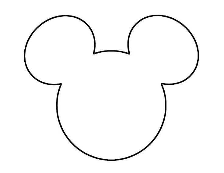 Mickey Mouse Template
